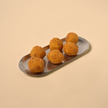 Croquetas cremosas de chorizo de León