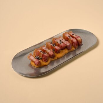Torrezno D.O Soria con patata revolcona